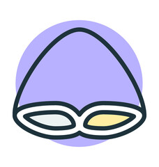 Carnival Mask Vector Icon