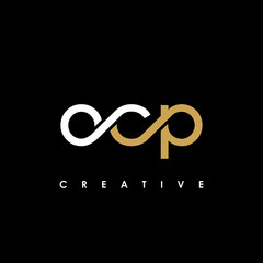 OCP Letter Initial Logo Design Template Vector Illustration