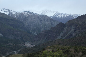 Obraz premium Mirador de cóndores, cajón del Maipo. Chile