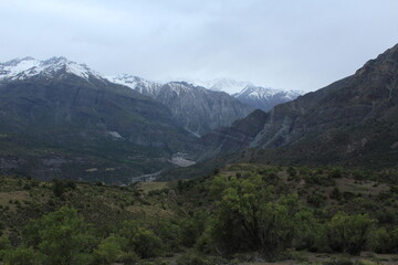 Mirador de cóndores, cajón del Maipo. Chile