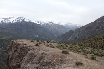 Obraz premium Mirador de cóndores, cajón del Maipo. Chile