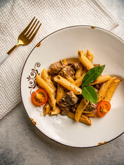 pastas con lomo fino