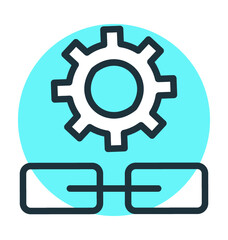 Linkage Settings Vector Icon