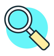 Magnifier Vector Icon