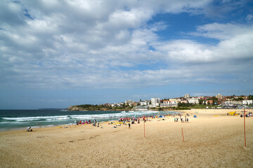 Fototapeta na wymiar Bondi Beach in Sydney, Australia. 