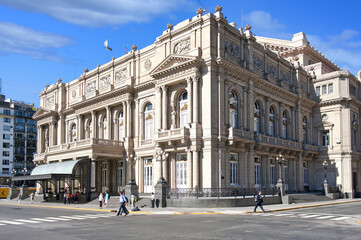 Fototapeta na wymiar Teatro Colon, Opera house, Buenos Aires, Argentina, South America