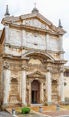 Fototapeta premium Church faced in an Italian city