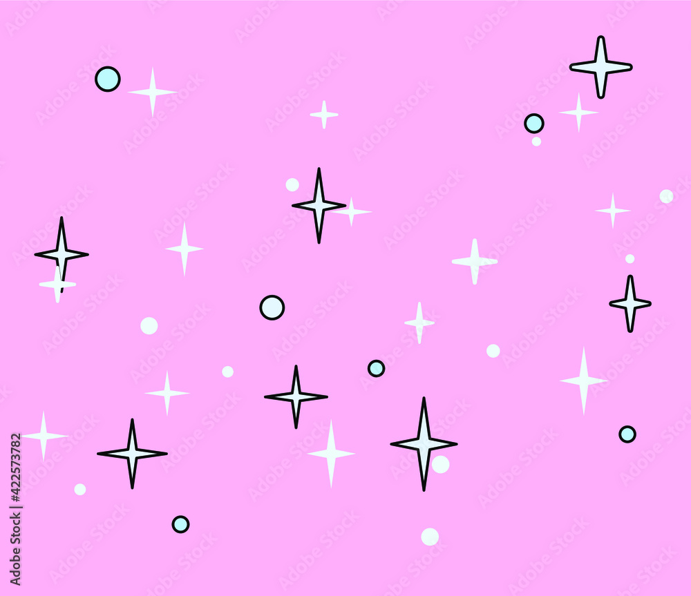 Poster Neo-memphis seamless pattern with different geometric shapes. Retro 80's-90's style.