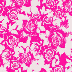 Cute Floral pattern. Vintage seamless background pattern