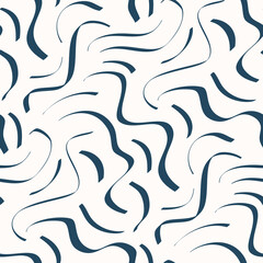 Seamless pattern with monochrome abstract pattern