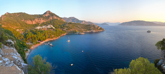 Obraz premium Amos Bay, Mugla, Marmaris