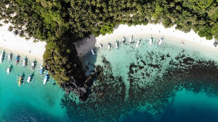 Aerial view from Palawan, Philipines - created by dji camera