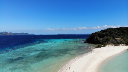 Aerial view from Palawan, Philipines - created by dji camera