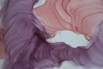 Alcohol ink modern abstract painting, modern art. Colorful abstract painting background. Abstract colorful background, wallpaper. Modern art