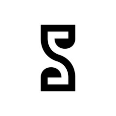 Letter S logo. Icon design. Template elements - vector sign