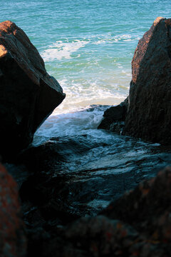 Isolated Ocean Cave 
