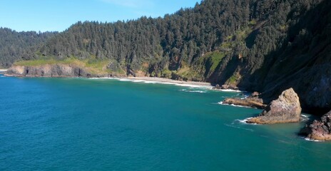 Obraz premium Oregon Coast High Definition Beautiful Nature Wallpaper 