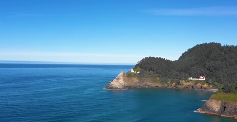 Fototapeta premium Oregon Coast High Definition Beautiful Nature Wallpaper 