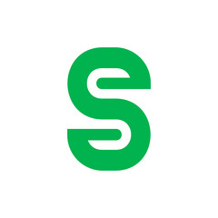 Letter S logo. Icon design. Template elements - vector sign