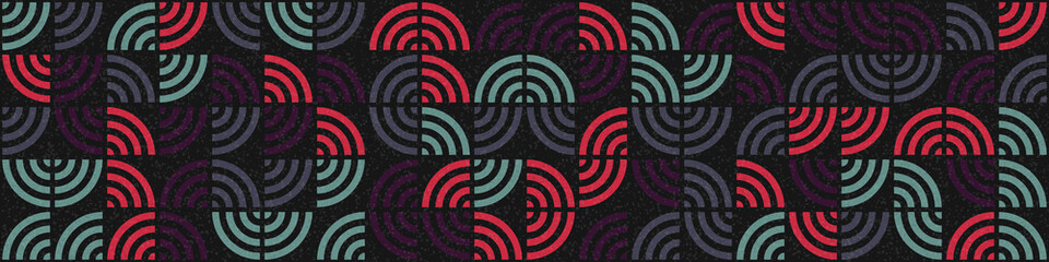 Abstract Geometric Pattern generative computational art illustration