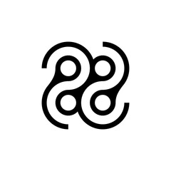 Abstract logo. Icon design. Template elements - vector sign