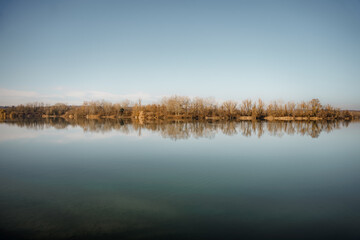Fototapeta premium lake in the morning