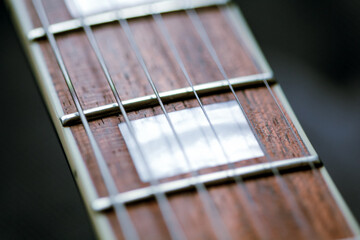 guitar close up