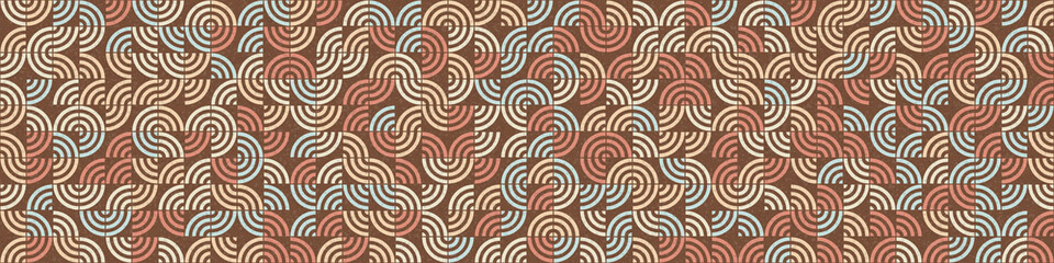 Obraz premium Abstract Geometric Pattern generative computational art illustration