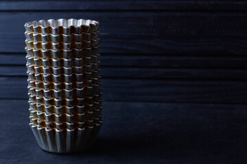 metal molds for cupcakes