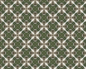 Fototapeta premium Pattern illustration designed as various abstract shapes decoration.