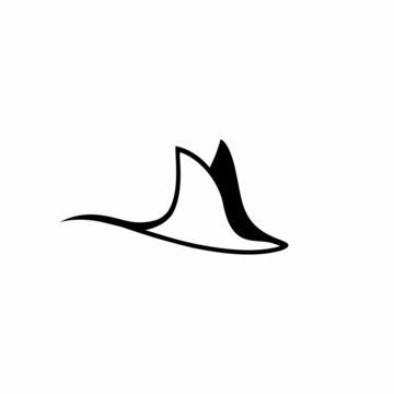 Stingray logo design vector template