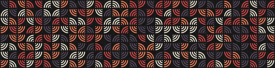 Abstract Geometric Pattern generative computational art illustration