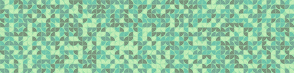 Abstract Geometric Pattern generative computational art illustration