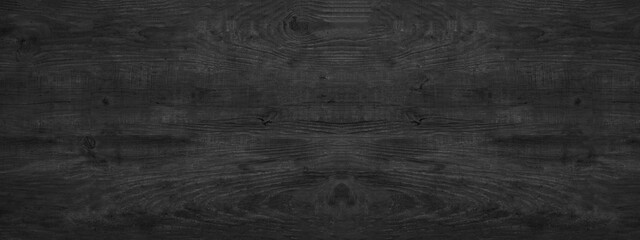 old black grey rustic dark wooden texture - wood background panorama long banner	
