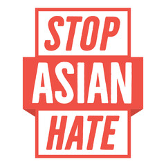 Stop AAPI Hate, Stop Asian Hate, Stop Hating Asians, Stop Racism, Stop Discrimination, Love All People, People of Color, Minority Love, Vector Illustration Background