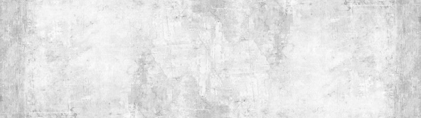 Gray grey white stone concrete texture background panorama banner long