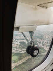 airplane in the airport