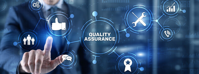 Quality Assurance ISO DIN Service Guarantee Standard Retail Concept