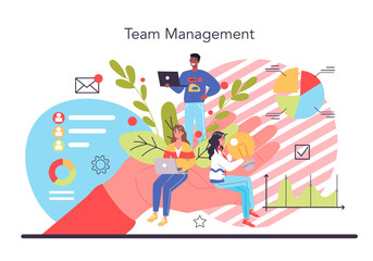 Personnel management concept. Business recruitment and empolyee