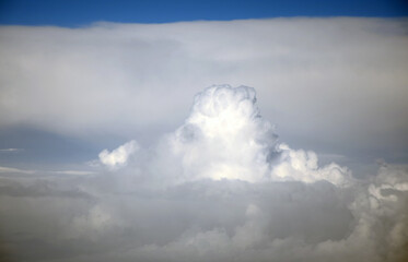 Luftbild einer Wolke