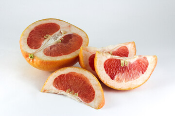 Naklejka na ściany i meble Grapefruit pieces