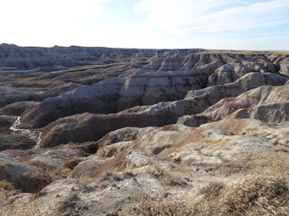 Obraz premium Badlands National Park, Dakota Del Sur, USA