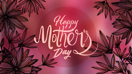 Floral Template Mother’s Day  
