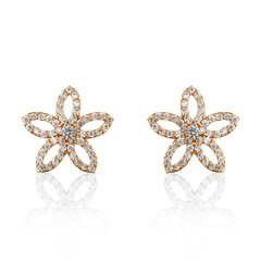 set of golden earrings