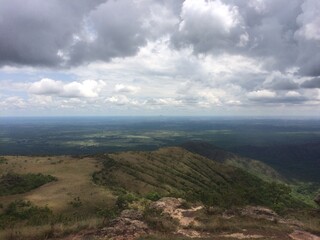Fototapeta premium clouds over the mountains