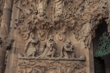 detail of the cathedral of the holy sepulchre