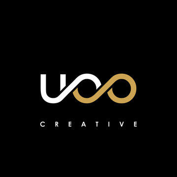 UOO Letter Initial Logo Design Template Vector Illustration
