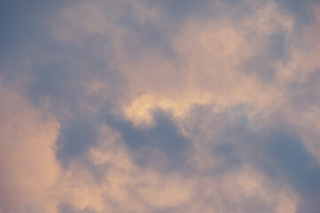 Fototapeta premium Nuage blanc