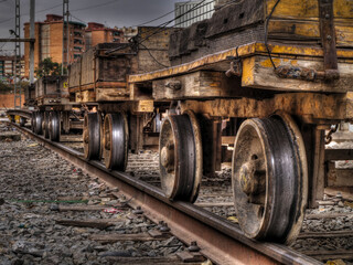Fototapeta na wymiar Ferrocarril