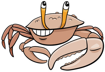 cartoon fiddler crab comic animal character © Igor Zakowski